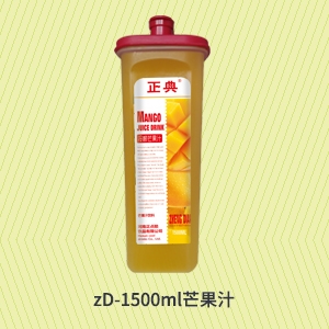 荆门zD-1500ml芒果汁